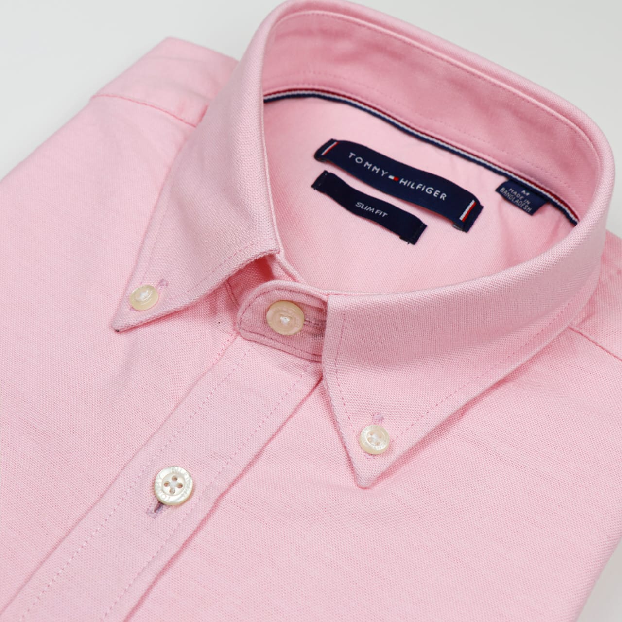 Premium Oxford Cotton Slim Fit Shirt | Pink